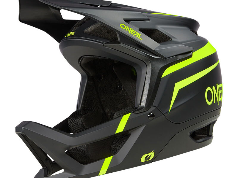 Kask O'Neal Transition Flash V.23 Czarno-Żółty