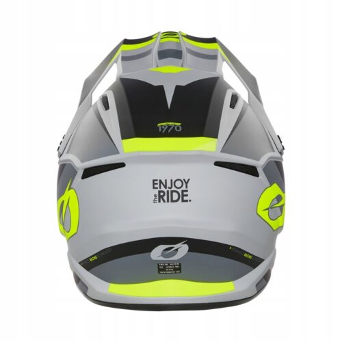 Kask O'Neal Enduro 1SRS Stream Czarny/Szary/Zielony