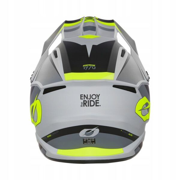 Kask O'Neal Enduro 1SRS Stream Czarny/Szary/Zielony