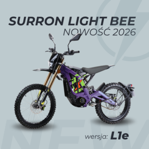 SURRON LIGHT BEE 10 kW L1e – ELEKTRYCZNY CROSS Z homologacją 2026
