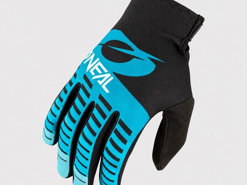 Rękawice O’Neal Vault Racewear V.26 czarno-turkusowe